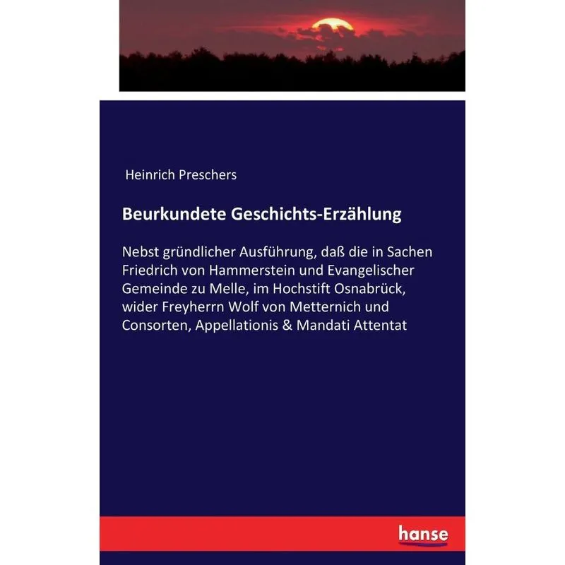 Beurkundete Geschichts-Erzählung