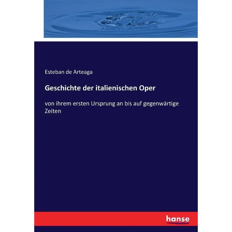 Geschichte der italienischen Oper