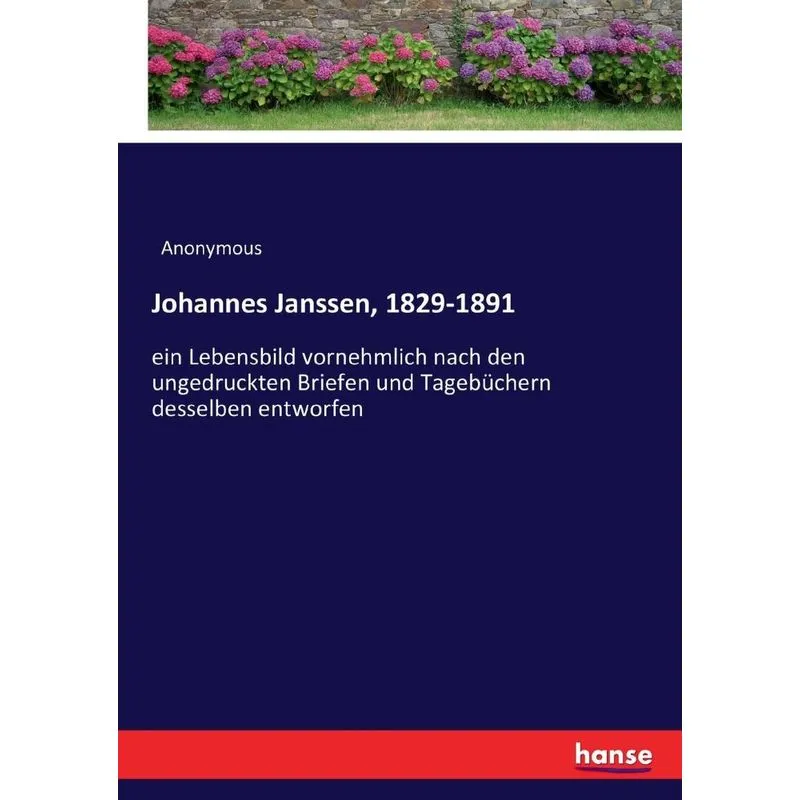 Johannes Janssen, 1829-1891