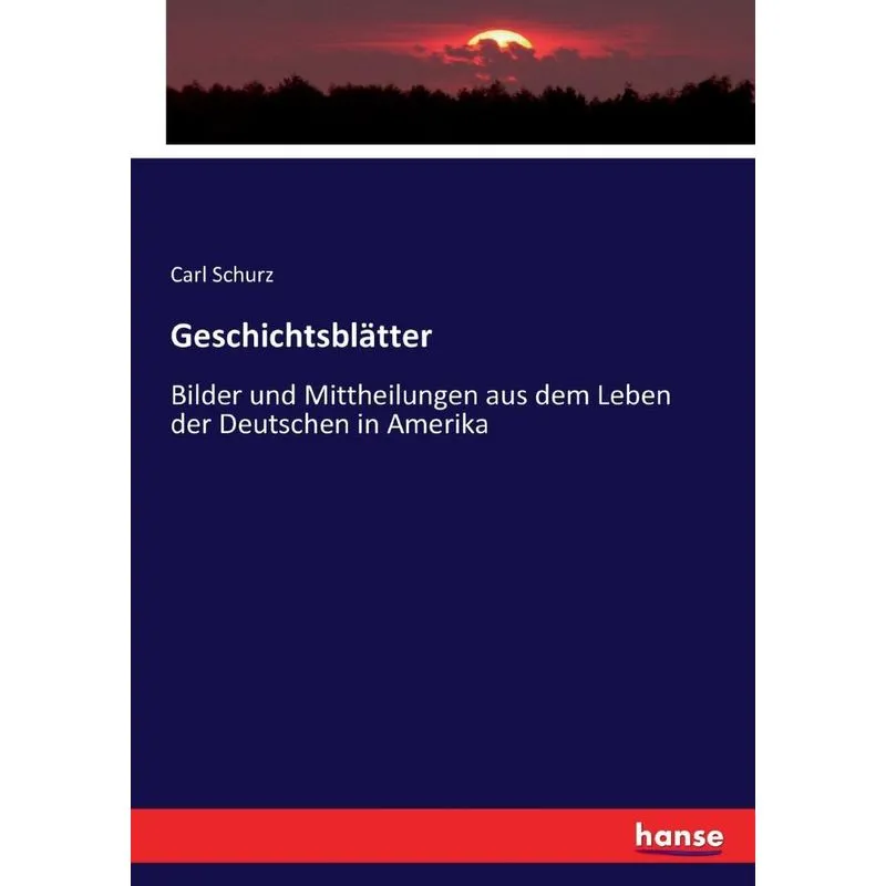 Geschichtsblätter