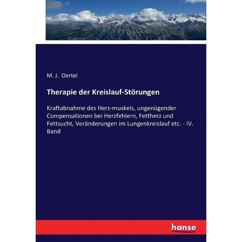Therapie der Kreislauf-Störungen