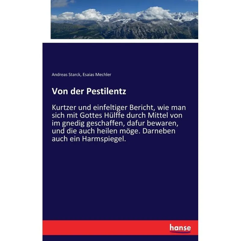 Von der Pestilentz
