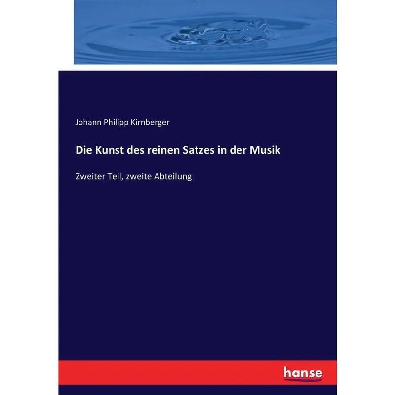 Die Kunst des reinen Satzes in der Musik
