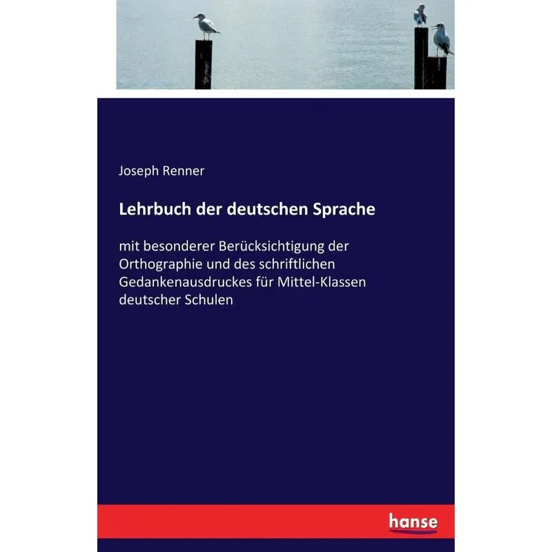 Lehrbuch der deutschen Sprache