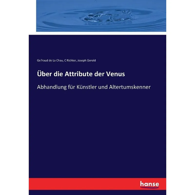 Über die Attribute der Venus