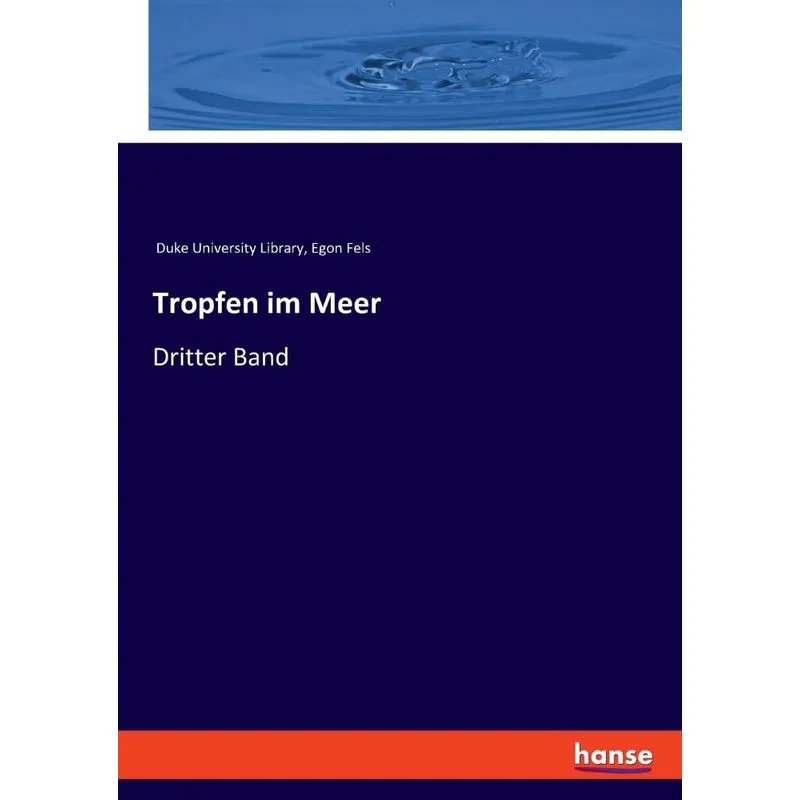 Tropfen im Meer