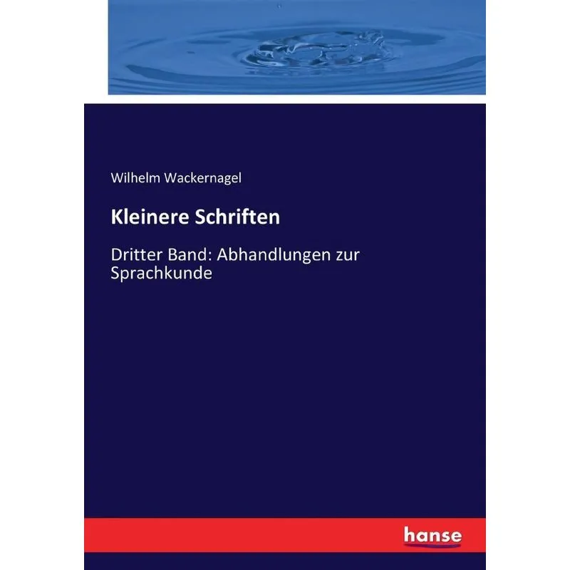Kleinere Schriften