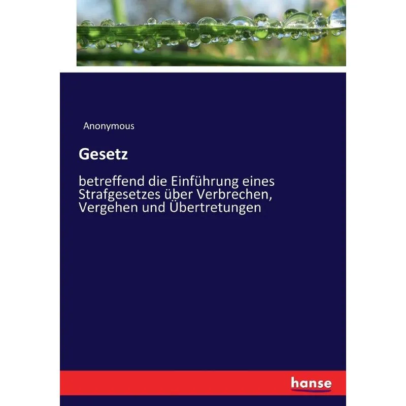 Gesetz
