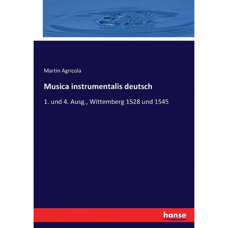 Musica instrumentalis deutsch