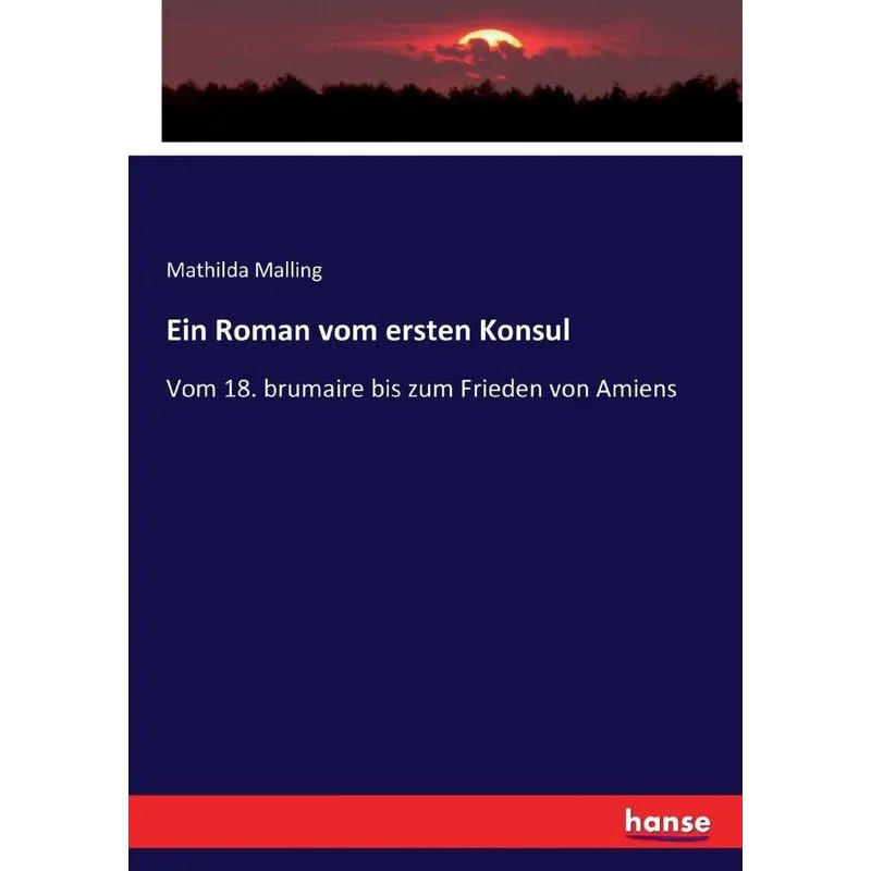 Ein Roman vom ersten Konsul