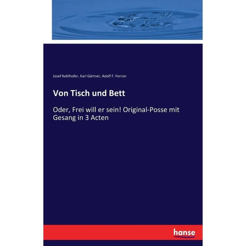 Von Tisch und Bett