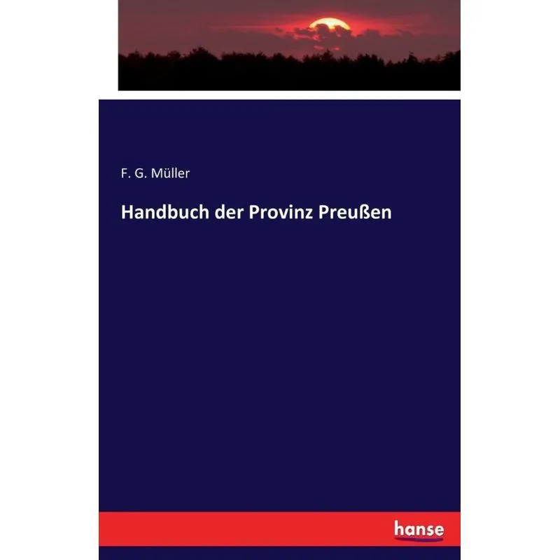 Handbuch der Provinz Preußen