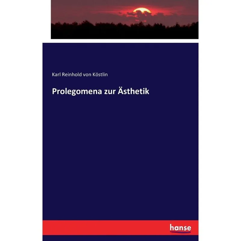 Prolegomena zur Ästhetik