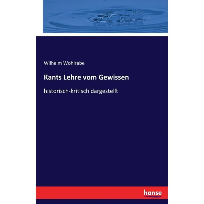 Kants Lehre vom Gewissen
