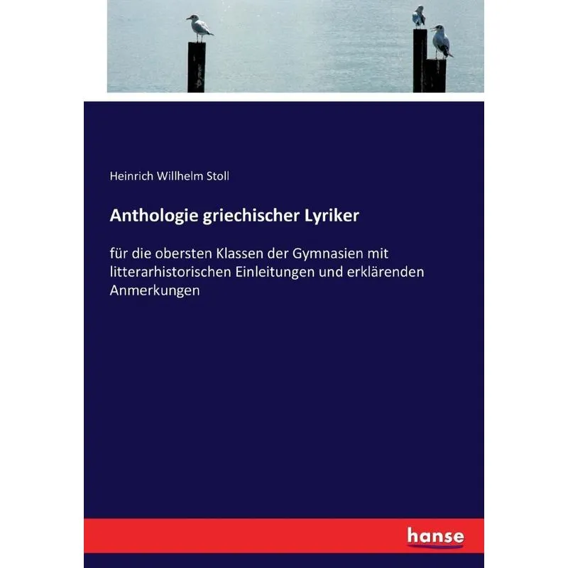 Anthologie griechischer Lyriker