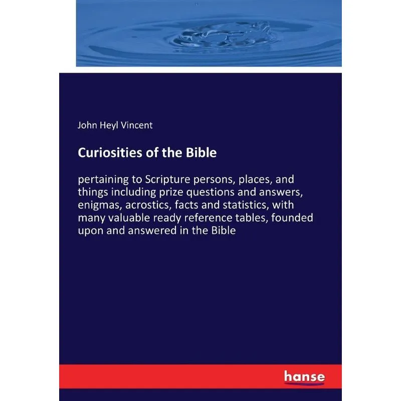Curiosities of the Bible