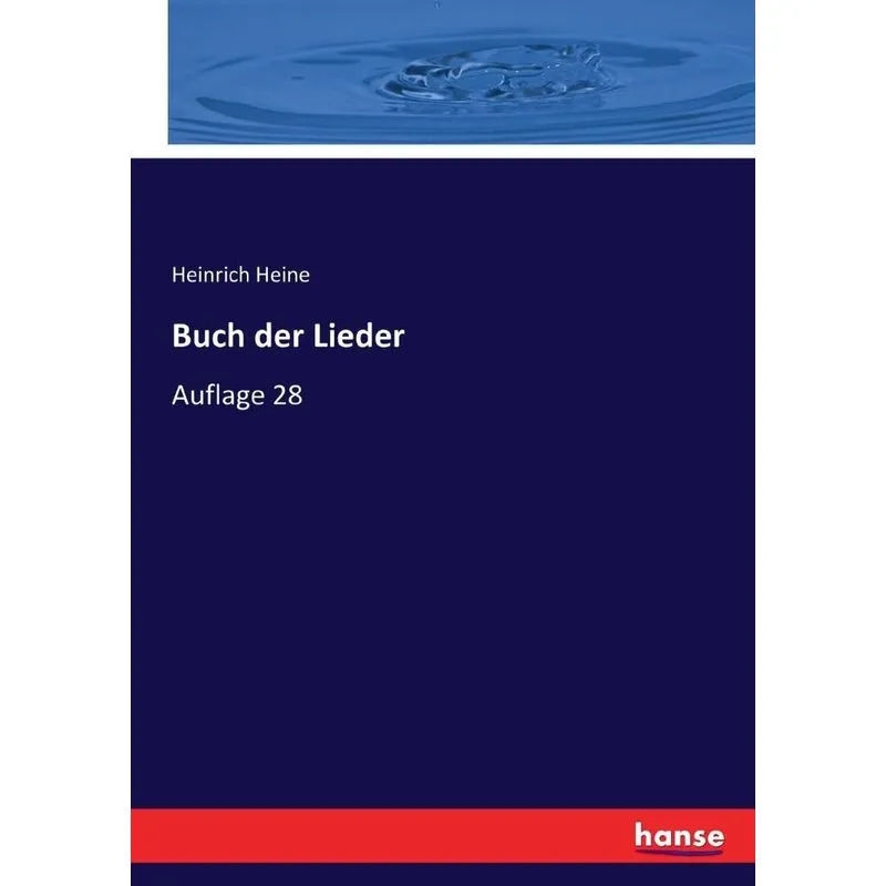 Buch der Lieder