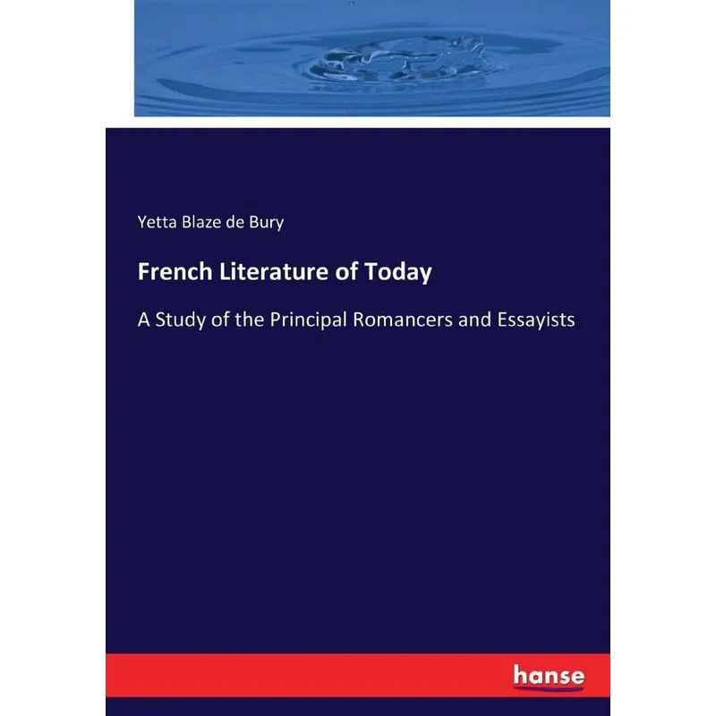 French Literature of Today