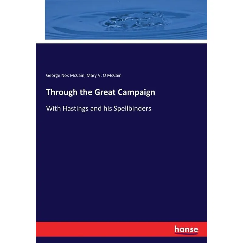 Through the Great Campaign
