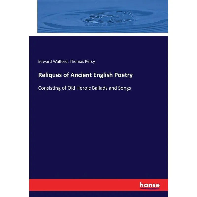 Reliques of Ancient English Poetry