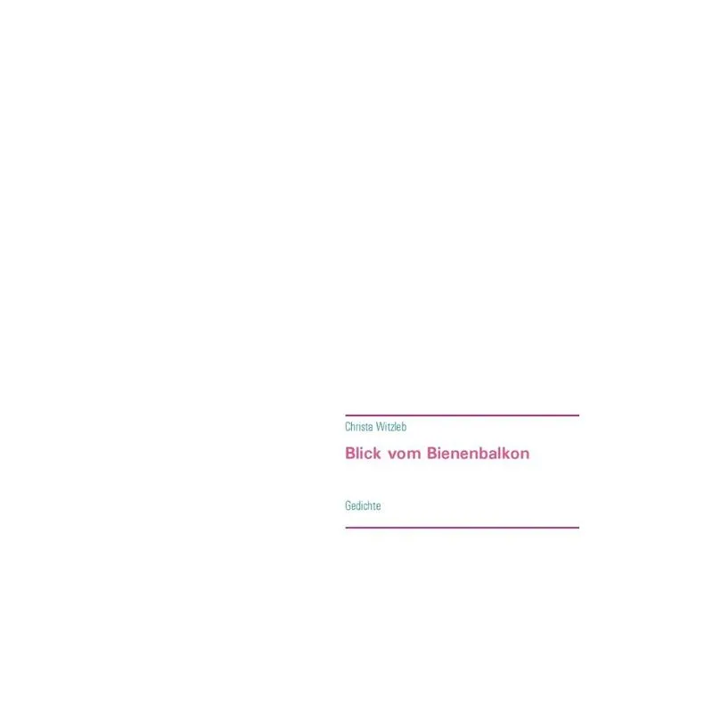 Blick vom Bienenbalkon
