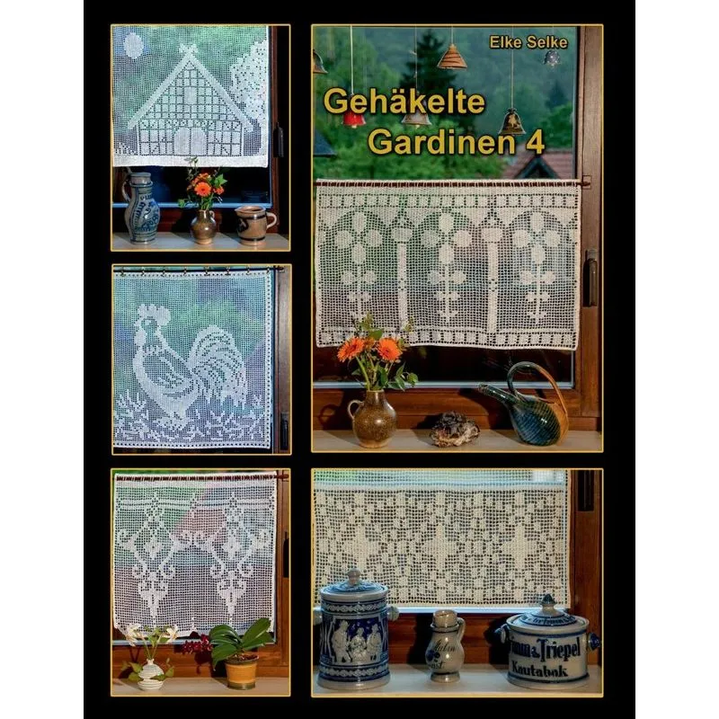 Gehäkelte Gardinen 4