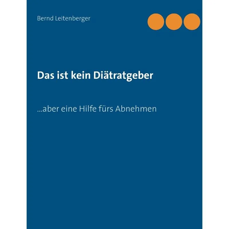 Das ist kein Diätratgeber