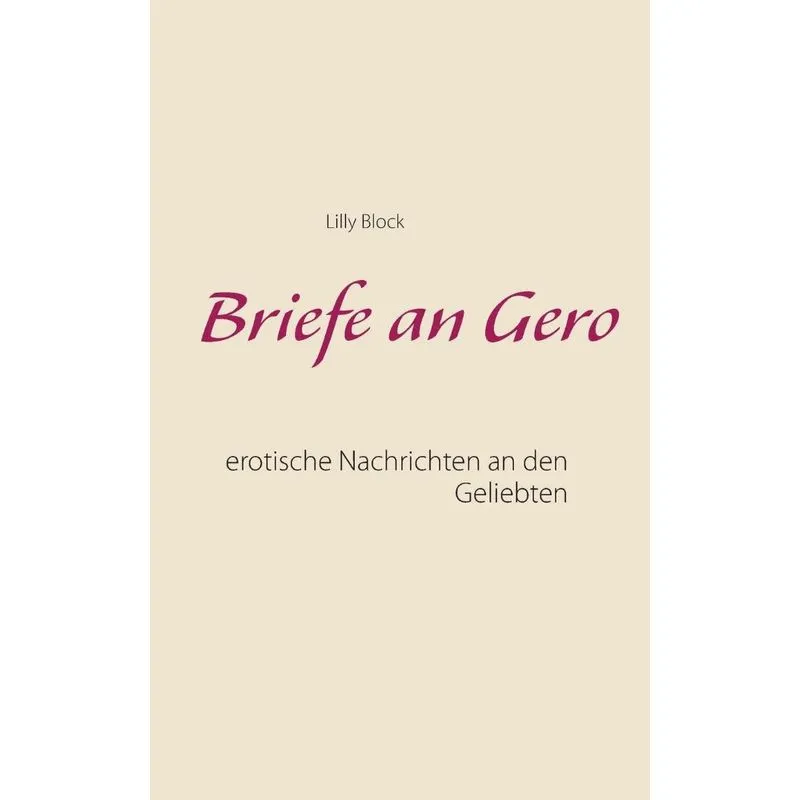 Briefe an Gero