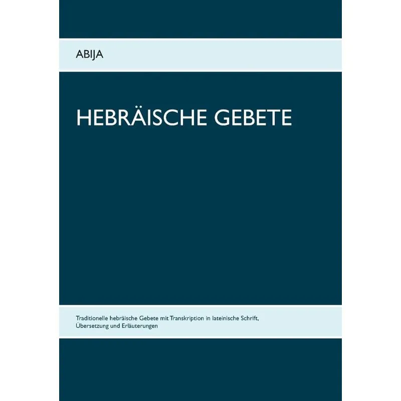Hebräische Gebete
