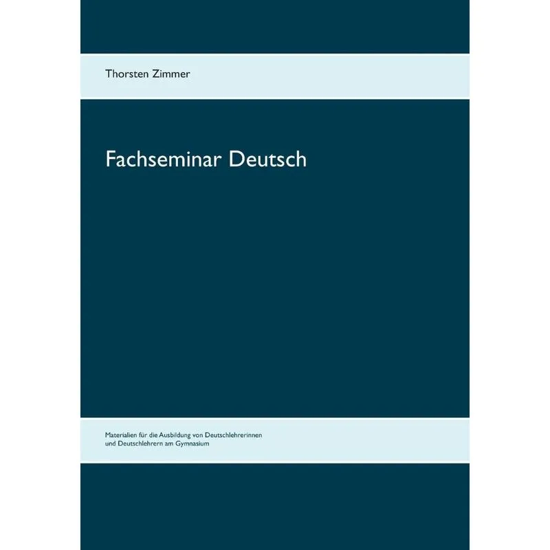 Fachseminar Deutsch