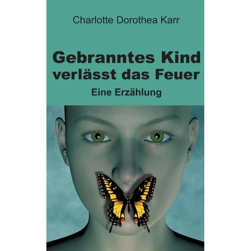 Gebranntes Kind verlässt das Feuer