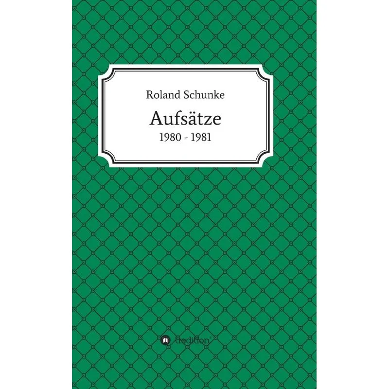 Aufsätze 1980 / 1981
