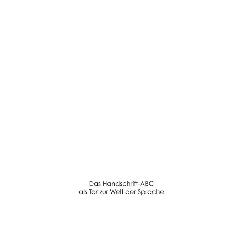 Das Handschrift-Abc