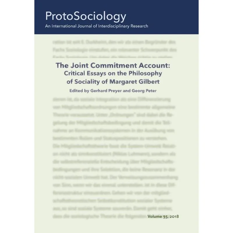 The Joint Commitment Account