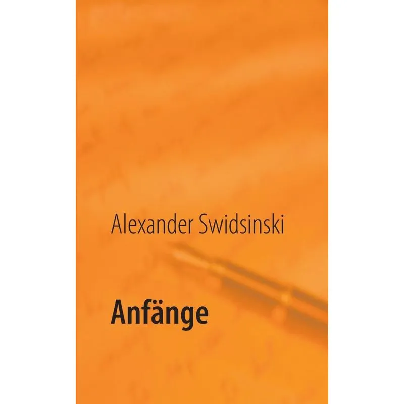 Anfänge