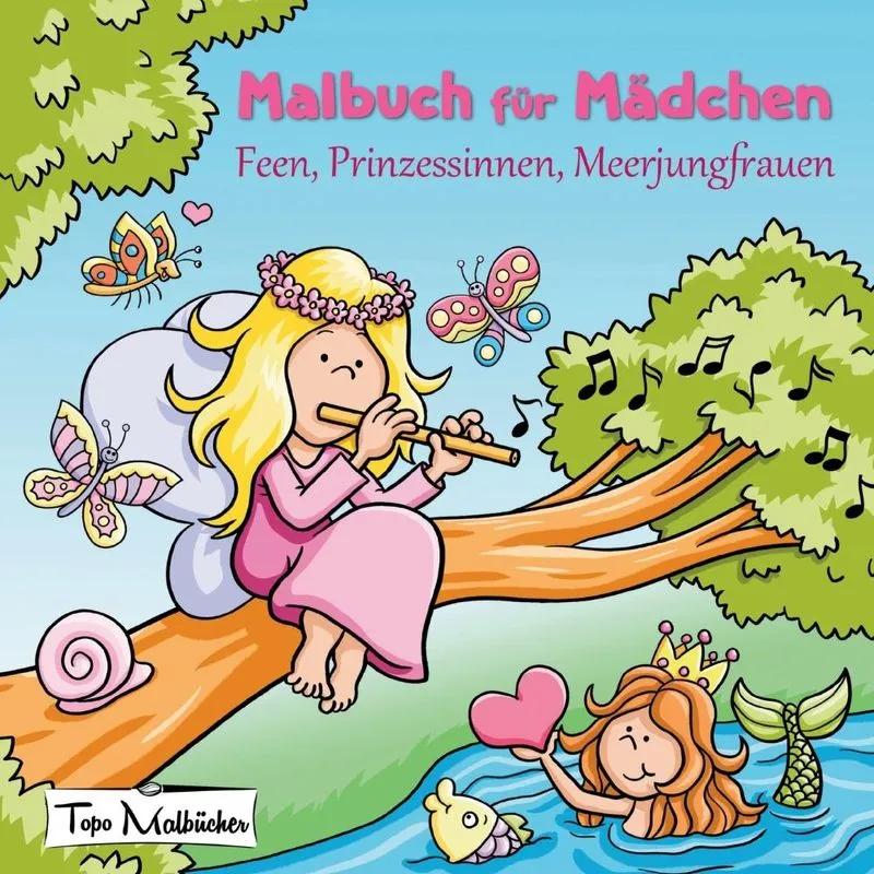 Malbuch für Mädchen