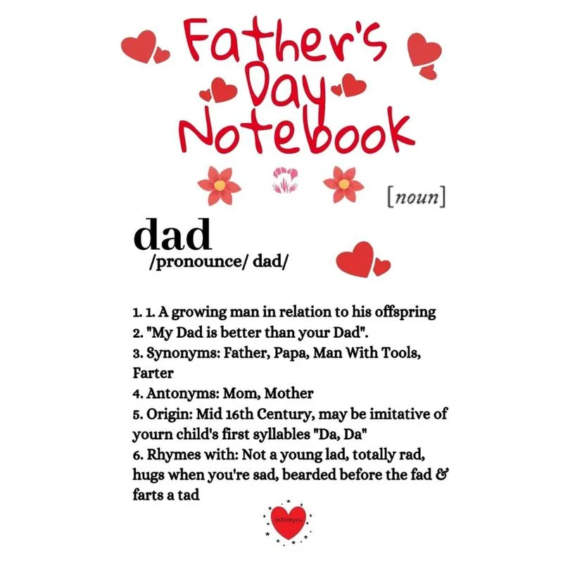 Fathers Day Notebook