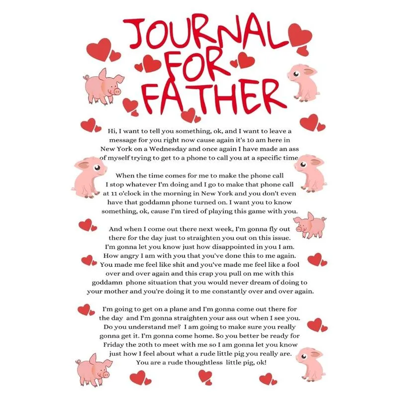 Journal For Father