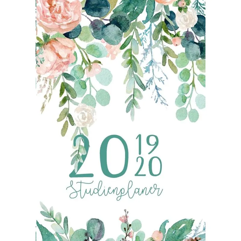 Studienplaner und Semesterkalender für 2019 - 2020 | Ein Studentenkalender und Studentenplaner, Terminplaner, Timer und Kalender für das Studium
