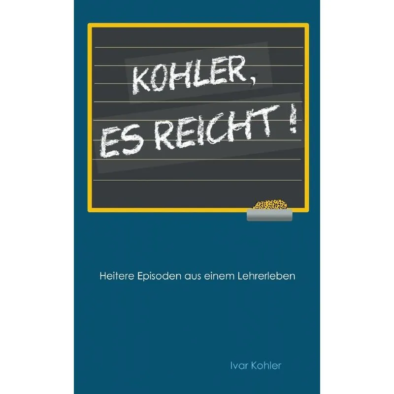 Kohler, es reicht!