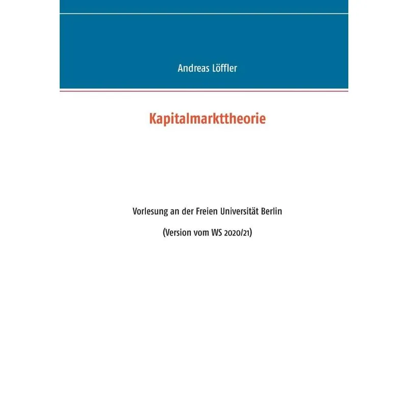 Kapitalmarkttheorie