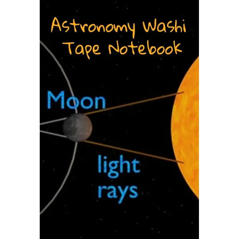 Astronomy Washi Tape Notebook