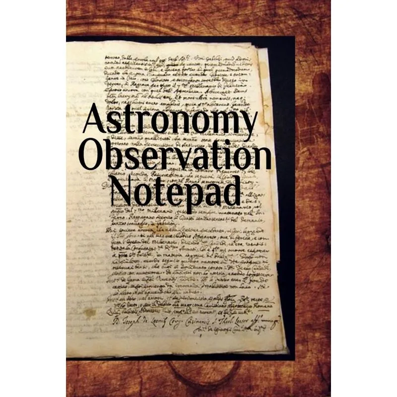 Astronomy Observation Notepad