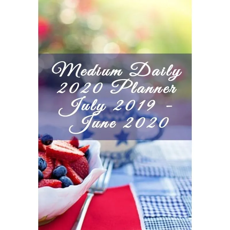 Medium Daily 2020 Planner July 2019 - June 2020