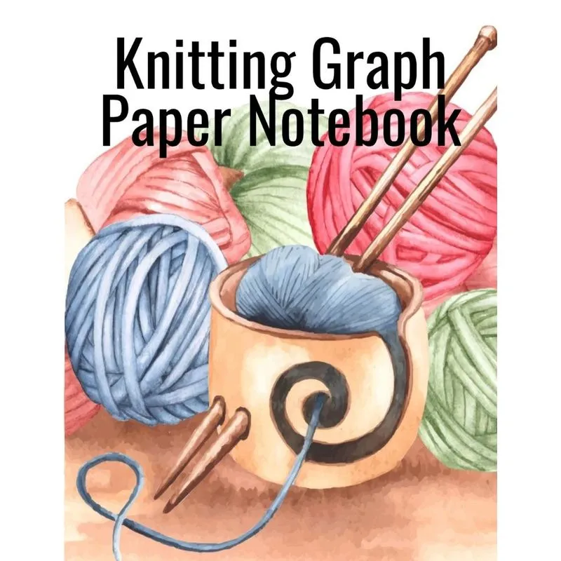 Knitting Graph Paper Notebook