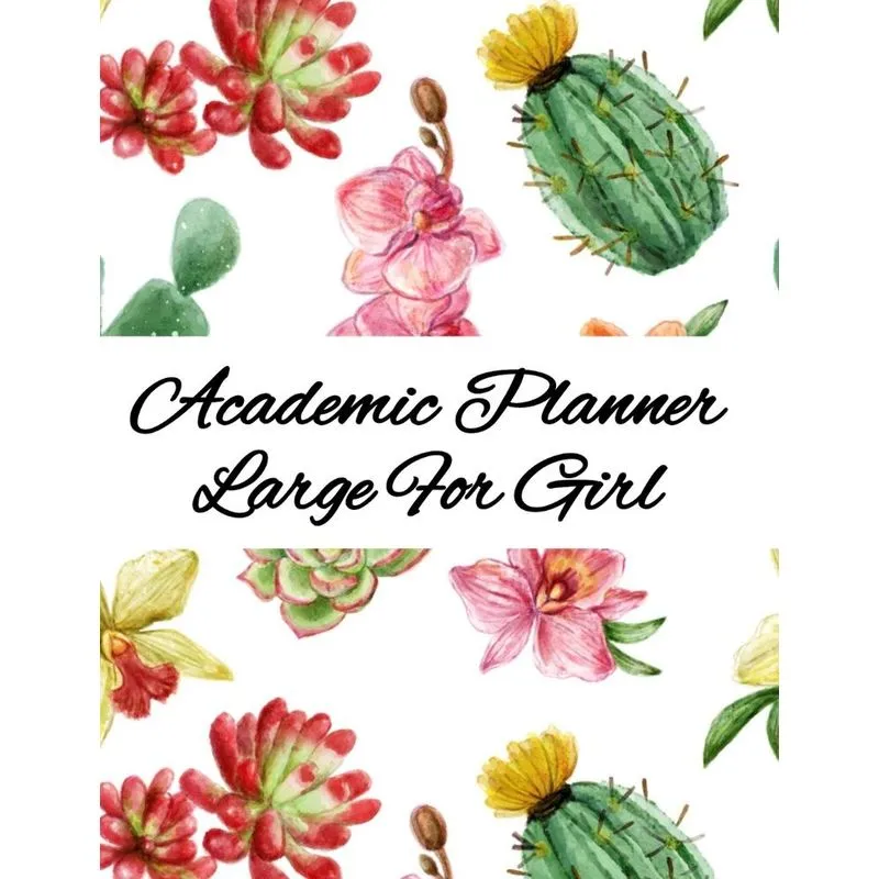 Academic Planner Large For Girl