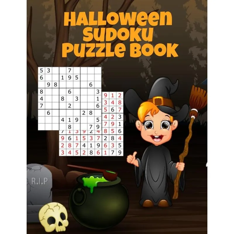 Halloween Sudoku Puzzle Book