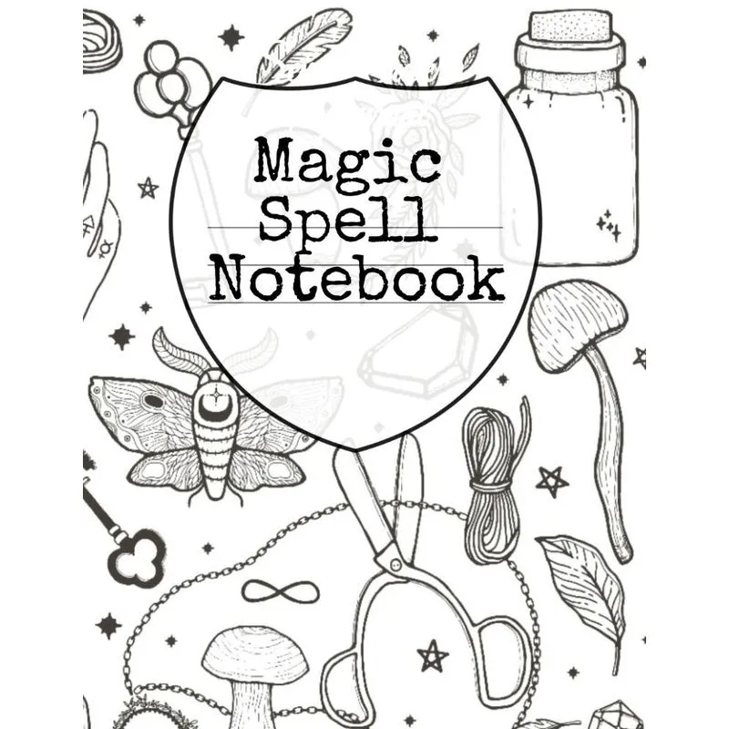 Magic Spell Notebook