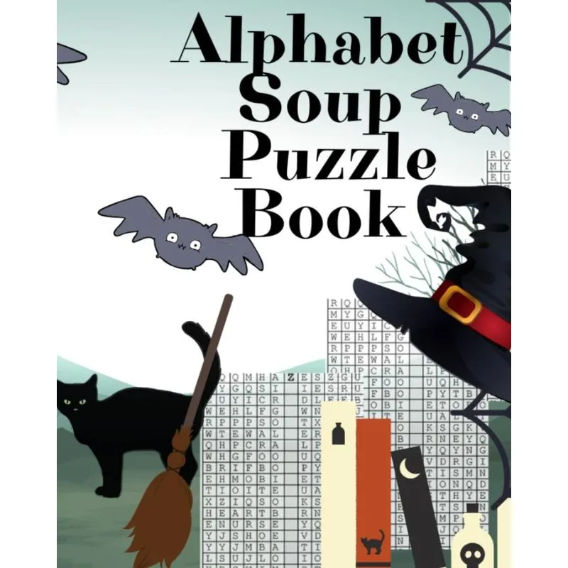 Alphabet Soup Puzzle Book