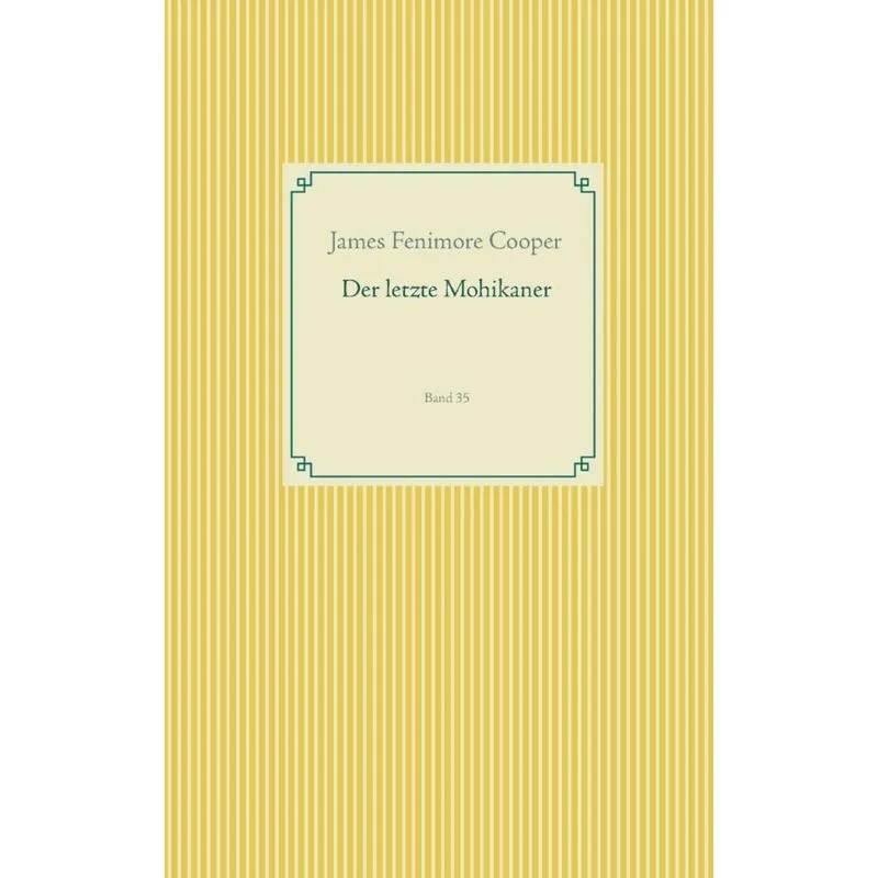 Der letzte Mohikaner
